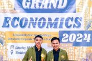 Tim Mahasiswa FEB UPN VETERAN JAWA TIMUR Kembali Raih Juara 1 dalam Business Plan Grand Economic 2024 di President University