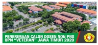 PENERIMAAN CALON DOSEN NON PNS UPN &quot;VETERAN&quot; JAWA TIMUR