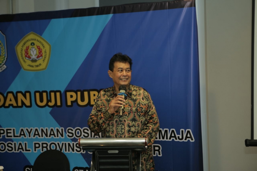 Seminar Uji Publik  “Penyusunan Standar Pelayanan Sosial Bina Remaja Pada UPT Dinas Sosial Provinsi Jawa Timur”